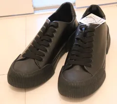 【美品】ZUCCa ズッカ レースアップスニーカー ブラック レザー 厚底 ZUCCa（ズッカ）の「レースアップスニーカー / メンズスニーカー