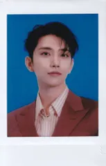 SEVENTEEN BE THE SUN JOSHUA インスタントフォトカード 背景青