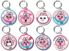 【中古】雑貨 全8種セット 「おぱんちゅうさぎ 刺繍キーホルダーコレクション」