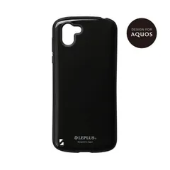 AQUOS R2 SH-03K SHV42 706SH アクオスR2 耐衝撃 ハイブリッドケース カバー スマホケース「PALLET」 ブラック LEPLUS製のサムネイル