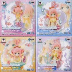 [중고] 피규어 전 4종 세트 [원피스] I LOVE SHIRAHOSHI GIRLISH 피규어