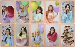 【中古】キャラカード TWICE フォトカード10枚セット(FULL OF LOVE ver.) 「CD Formula of Love：O+T=＜3(輸入盤)」 予約特典