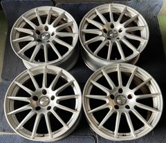 ☆送料無料☆IRVINE ウェッズ 社外品 18インチ ホイール4本 8J 30 PCD112 ハブ径    No.613