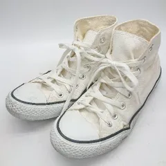 ◇ Θ CONVERSE コンバース 32765010 ハイカットスニーカー サイズ25 ホワイト系 メンズ レディース E  【1410100049981】のサムネイル