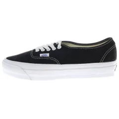 VANS (ヴァンズ) AUTHENTIC REISSUE 44 オーセンティックリイシュー ローカットスニーカー ホワイト/ブラック US9.5/27.5cm VN000CQABA2