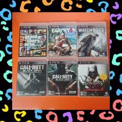 ■PS3ソフト (CERO:Z) 6点 まとめ ( コールオブビューティ/グラセフ/ウォッチドッグスなど) 【チャレンビー ゲームソフト】