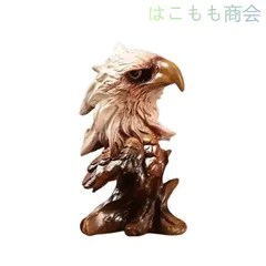 木製ワシの彫り物 骨董品 木彫り