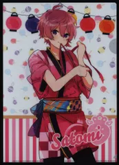 すとろべりーぷりんす すとぷり すとろべりーめもりーVol.9 さとみ A4クリアファイル *桃ハッピ