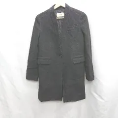 ◇ ⊇ DES PRES デプレ 無地 長袖 ウールコート サイズ1 ブラック系 レディース E  【1505130006278】