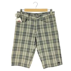 バーバリーブルーレーベル BURBERRY BLUE LABEL ノバチェック コットン ショーツ ショートパンツ メンズ  Mのサムネイル