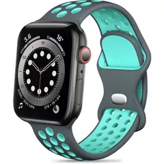 【在庫処分】apple watch バンド コンパチブル アップルウォッチ コンパチブル バンド iwatch series 9/Ultra2/Ultra/8/7/6/5/4/3/2/1/SE スポーツバンド 交換用ベルトiwatch 38mm/40mm/41