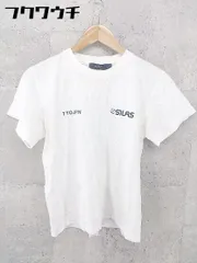 ◇ SILAS サイラス プリント 半袖 Tシャツ カットソー サイズS オフホワイト メンズ 【中古】 【1002802349799】