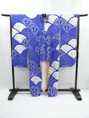 ◇KWF038 振袖 正絹 古着 結婚式 卒業式 成人式 初詣