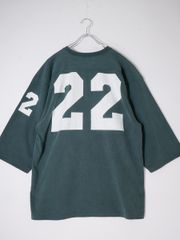 JACKSON MATISSEジャクソンマティス 2025SS 22 Football ナンバリング フットボールTシャツ新品【M】【MTSA78201】
