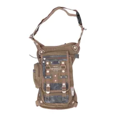☆ ブラウン ☆ DEVICE Haze3 2way レッグポーチ DEVICE バッグ DLH40055 レッグバッグ バイク レッグポーチ ウエストバッグ メンズ ショルダーバッグ レッグバック ショルダーバック 斜めがけ かっこいい デバイス Haze3