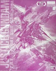 【中古】プラモデル 1/100 MG ZGMF-X09A ジャスティスガンダム クリアカラー 「機動戦士ガンダムSEED」 イベント限定 [0221636]