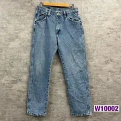 Wrangler ライトブルー ジップフライ デニムジーンズパンツ 32×30 実寸30in 96501DS USA 海外輸入 古着 W10002
