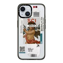 【特価セール】CASETiFY コンパクト iPhone 15 ケース [MIL規格準拠 (2x MIL-STD-810G) / 1.2mからの落下テストをクリア] - Below 30 Degrees - クリア ブラック