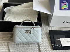 【今日特価】Chanel 25C Handle Box Bag シャネル 25C ハンドル ボックスバッグ-WTO輸入1