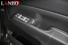 【M's】 トヨタ プロボックス サクシード160系 後期 LANBO パワーウインドースイッチパネル 4pcs カーボン調 LP1173-4P TOYOTA NSP160V NHP160V ランボ 社外品 運転席 助手席 後部席左右 4点 窓 ドア スイッチ