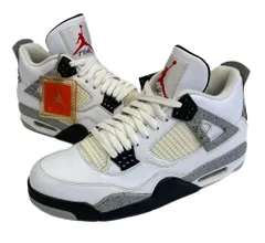 ジョーダン JORDAN Nike Air Jordan 4 Retro White Cement ナイキ エアジョーダン4 レトロ ホワイトセメント 2016 840606-192 メンズ靴 スニーカー ホワイト 28cm 101sh-2019