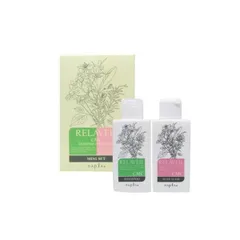 ナプラ リラベール CMC シャンプー 120ml + ヘアマスク 120g ミニセット 美容室専売 サロン専売 ヘアケアセット トリートメント CMCケア NAPLA RELAVEILのサムネイル