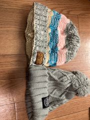 一回のみ着用　ニット帽　セット　〜50