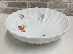 2417 深川製磁　花瓢箪　菊割鉢　未使用 深川製磁]花ひょうたん 菊割鉢: リビング・ホビー | 井筒屋