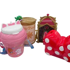 186001 Disney ディズニーランド ポップコーンバケット　４点まとめ売り