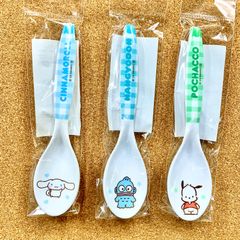 送料無料♪ サンリオキャラクター(シナモロール•ハンギョドン•ポチャッコ) レプーンS 3本セット