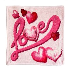 【限定柄】FEILER フェイラー ハンカチタオル  In Love 122 tender rose 25cm ハンカチ ハンドタオル イン ラブ ハート ピンク