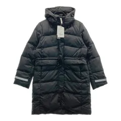 サイズ：3L FILA GOLF フィラゴルフ  フード付 ダウンベンチコート  ブラック系 [240101478152] ゴルフウェア レディース ストスト