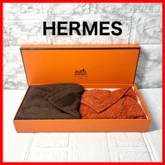 ✨【未使用品】HERMES エルメス ハンドタオル２枚セット ハンカチ