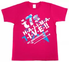 [중고]T셔츠(캐릭터) HAJIMALIVE-!! 오리지날 T셔츠 퍼플 프리 사이즈 [Tokyo 7th 시스터즈 1st Anniversary Live 15'->34]