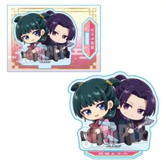 【新品/公式】薬屋のひとりごと_ぎゅぎゅっとミニスタンド/猫猫＆壬氏 公式グッズ colleize