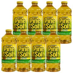 Pine-Sol パインソル 液体クリーナー レモンフレッシュ 1410ml ×8本セット マルチクリーナー 掃除 洗剤 松の精油 クロロックス アメリカ雑貨