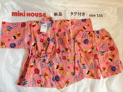 336ミキハウスmikihouse110size ベア甚平
