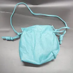 ◇ Θ azul by moussy シンプル ショルダー巾着バッグ グリーン系 レディース E  【1505290000369】