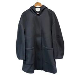 完売品✨エンフォルド ロングコート ダブルビーバースリット コート バイカラー ENFOLD //【定価7.1万】エンフォルド *フェザーリーバーロングP