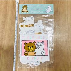 RIPNDIP ステッカー Teddy Fresh/RIP N DIP Sticker Pack  5枚セット 防水
