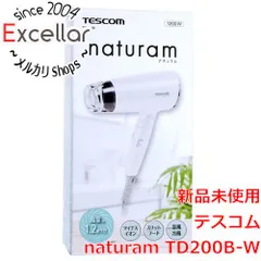 2023年最新】Tescom Naturam マイナスイオンヘアードライヤー ホワイト