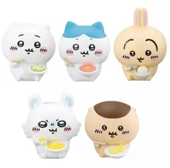 ちいかわ みんなでもぐもぐパーティ♪３全5種セット(フルコンプ)ガチャガチャ カプセルトイ