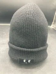 1610 DIESEL ディーゼル ユニセックス ニットキャップ ニットビーニー ブラック 服飾 おしゃれ