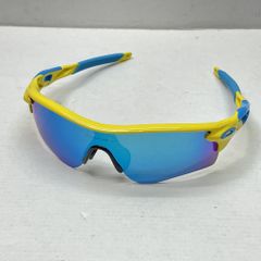 01w-4117 オークリー OAKLEY   RADARLOCK カスタムサングラス  ケース・保存袋あり スポーツ アイウェア サイズ表記無し  サングラス  【中古品】