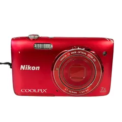 Nikon coolpix s3400 シルバー デジタルカメラ 充電器付き