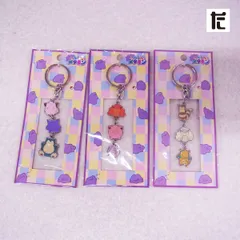未開封 ポケモンセンター へんしん!メタモン 3連キーホルダー 3点セット カイリュー ゲンガー プリン / PK01169