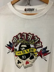 A BATHING APE 旧タグ　金タグ　ポーカー プリント　Tシャツ　サイズⅬ　06051915　01