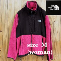 【古着】THENORTHFACE(ノースフェイス)デナリジャケット M ピンク/茶色 レディース アウトドア フリース キャンプ US古着