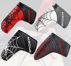 パターカバー ヘッドカバー ピンタイプ スコッティーキャメロン オデッセイに適合 マグネット開閉式 Spider スパイダー 1点