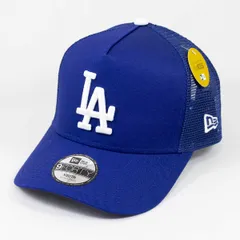 【ニューエラ正規品】KIDS 子供用  New Era® NEW ERA®ニューエラ 帽子 キッズ Youth 9FORTY A-Frame トラッカー MLB Trucker Cap ロサンゼルス・ドジャース ダークロイヤル(商品番号：14392032)